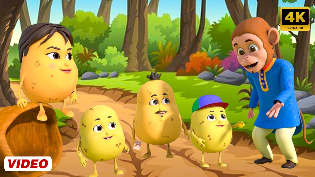 Aloo Kachaloo Beta & More Much | Hindi Rhymes for Kids | 23 Min Jukebox | Jampi Rhymes