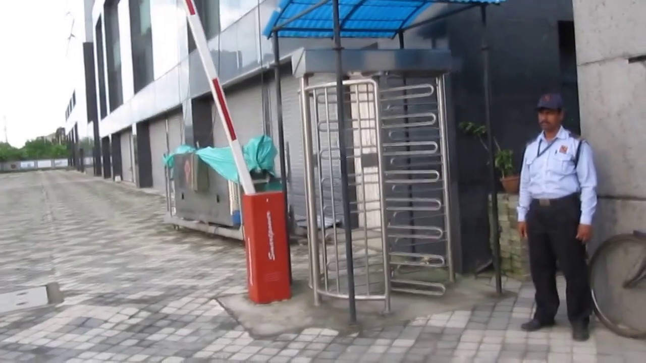 Boom Barrier at Godrej waterside by Smartpower Automation