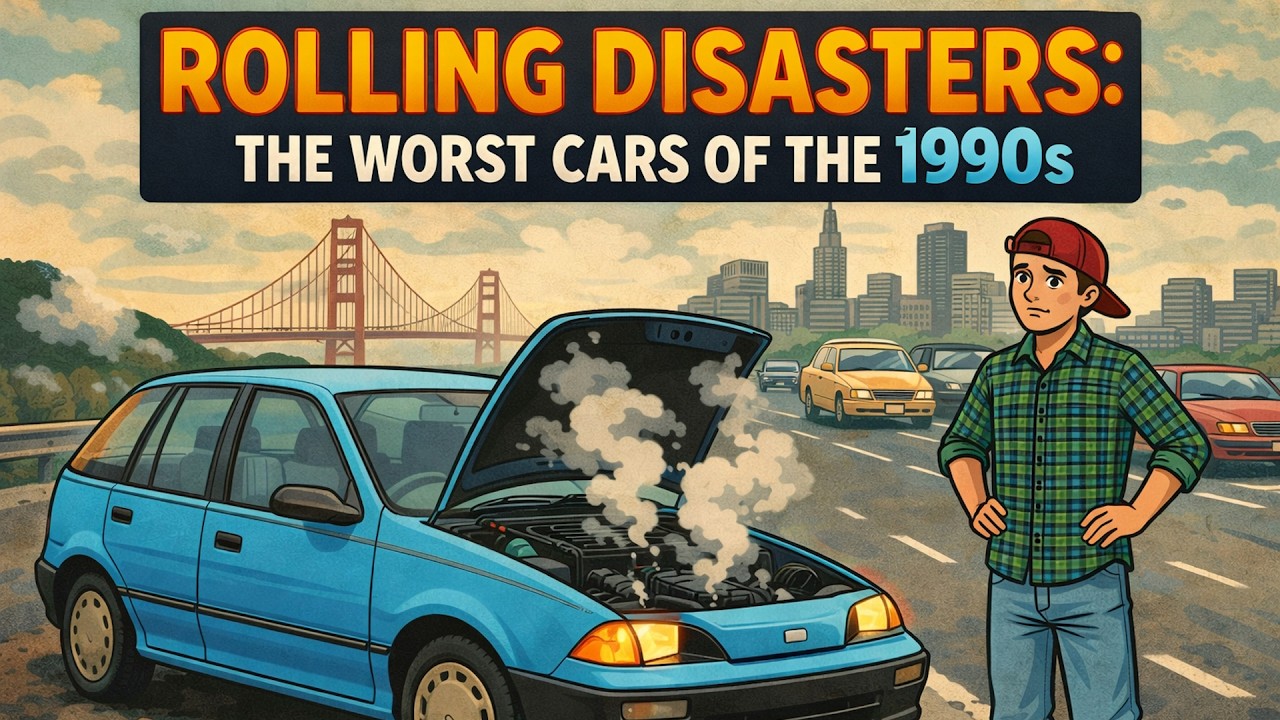 🚗 The Worst Cars of the ’90s: Lemons, Laughs & Lost Causes