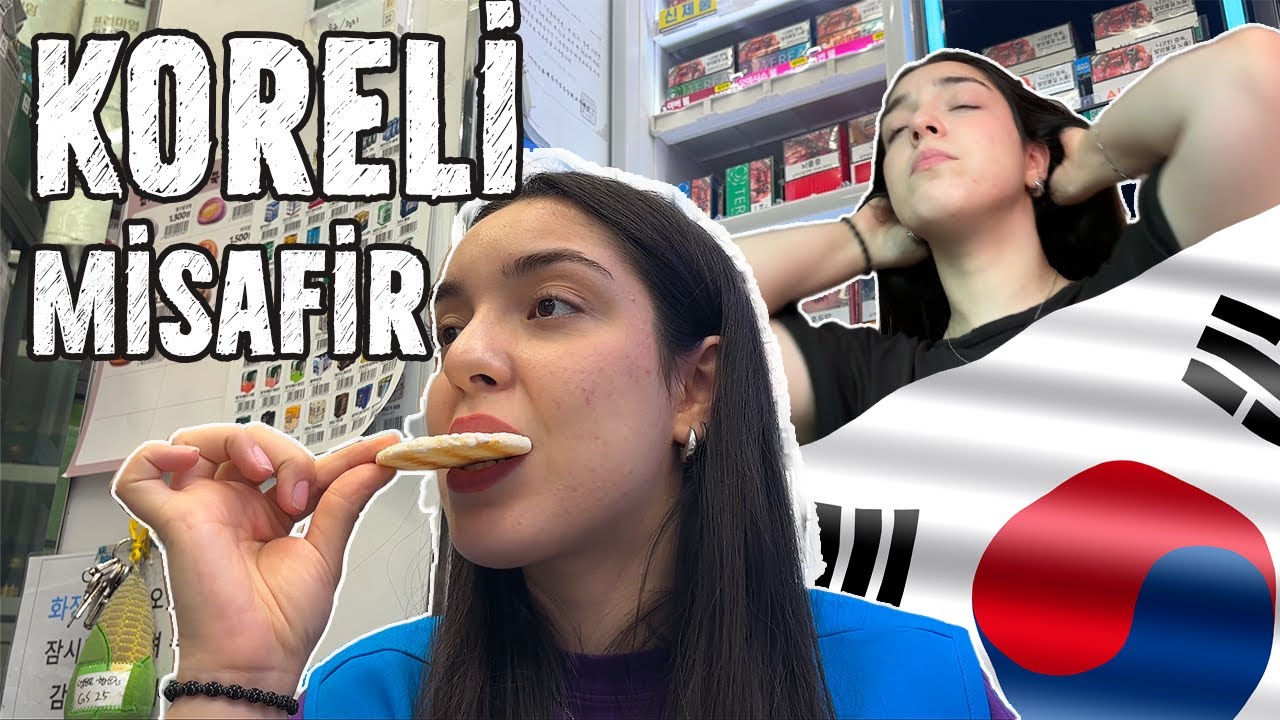 🇰🇷KORDE'DE MİSAFİRLİĞE GİTTİM|🧹Ev Temizliği ve 🥗Türk Yemekleri Yapalım!! | GÜNLÜK VLOG