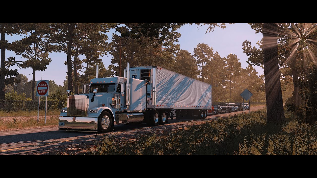 Freightliner FLD120 Classic Mid Roof - (Transportando Dinamita) - American Truck Simulator