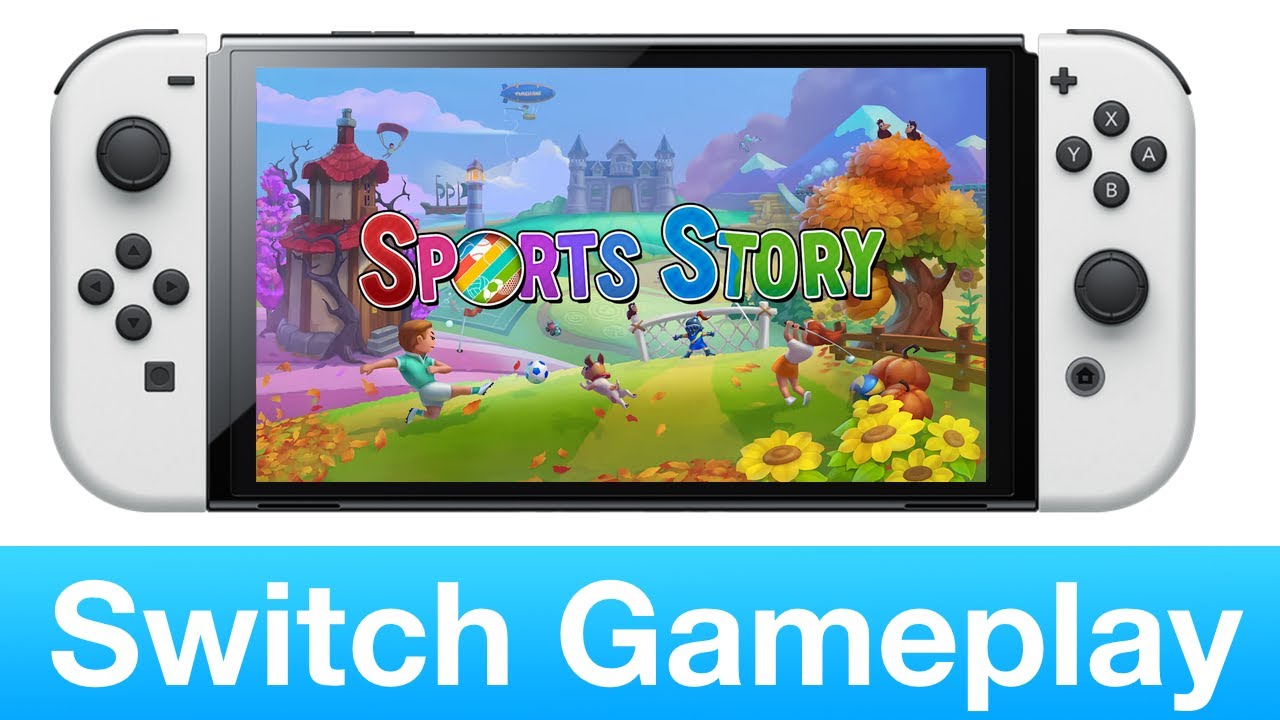 Sports Story Nintendo Switch Gameplay