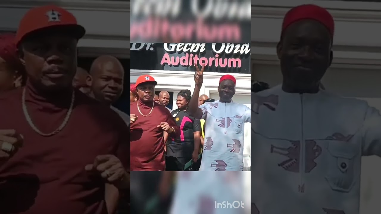 Gov. Soludo pays a courtesy visit to his predecessor Chief Willie Obiano at his country home Aguleri