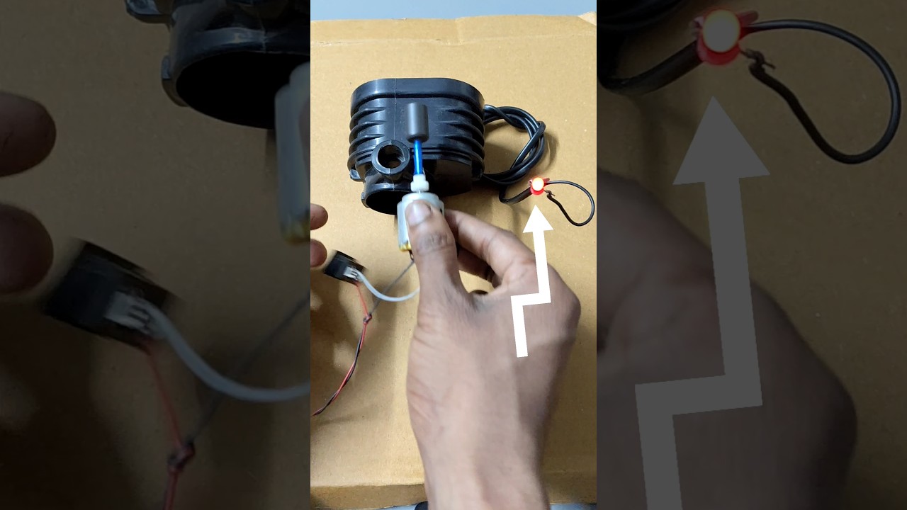 Wireless Electricity Generator. Simple Electrical Experiment 😱💡#short #shortfeed #Viralvideo