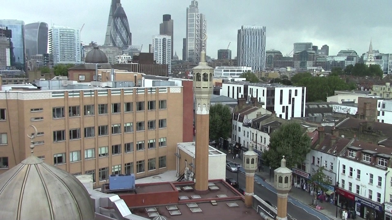 Call to prayer, East London Mosque