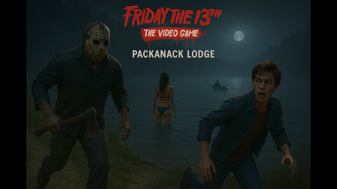 Fridat the 13th the Video Game: A J Mason Failing to escape Packanack Lodge