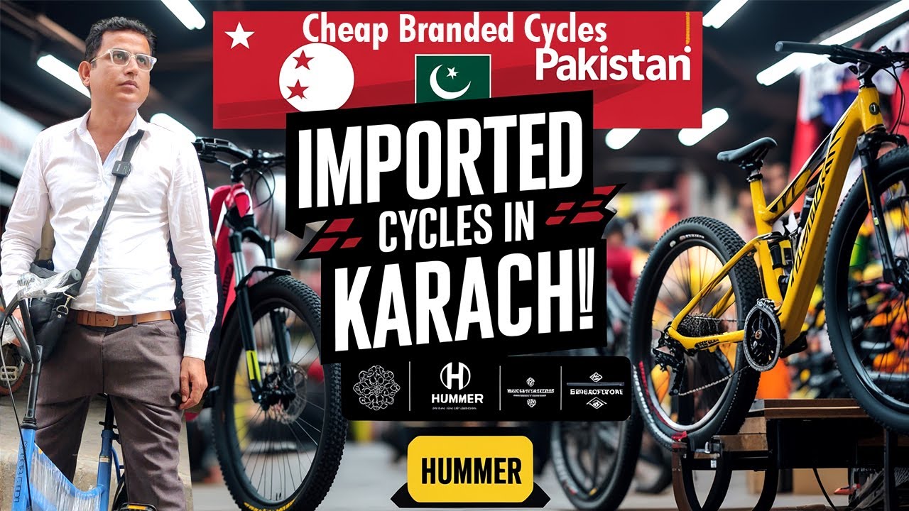 Imported Cycles in Karachi | Hummer, Bridgestone, Mountain, Racing, Foldable Bikes | Jackson Market