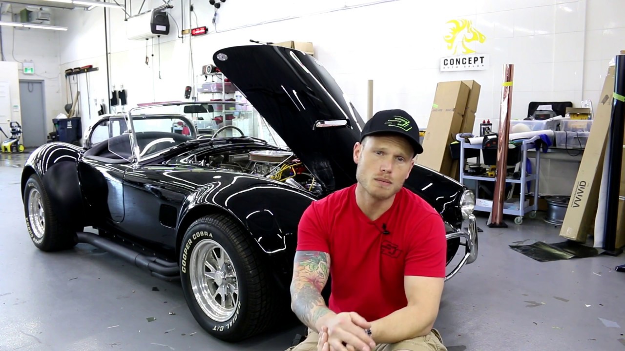 Shelby Cobra Here For A Full Vinyl Wrap