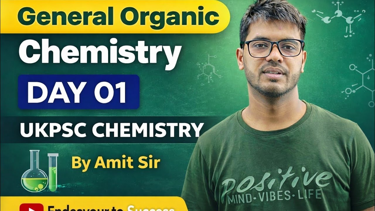 General organic Chemistry ukpsc lecturer