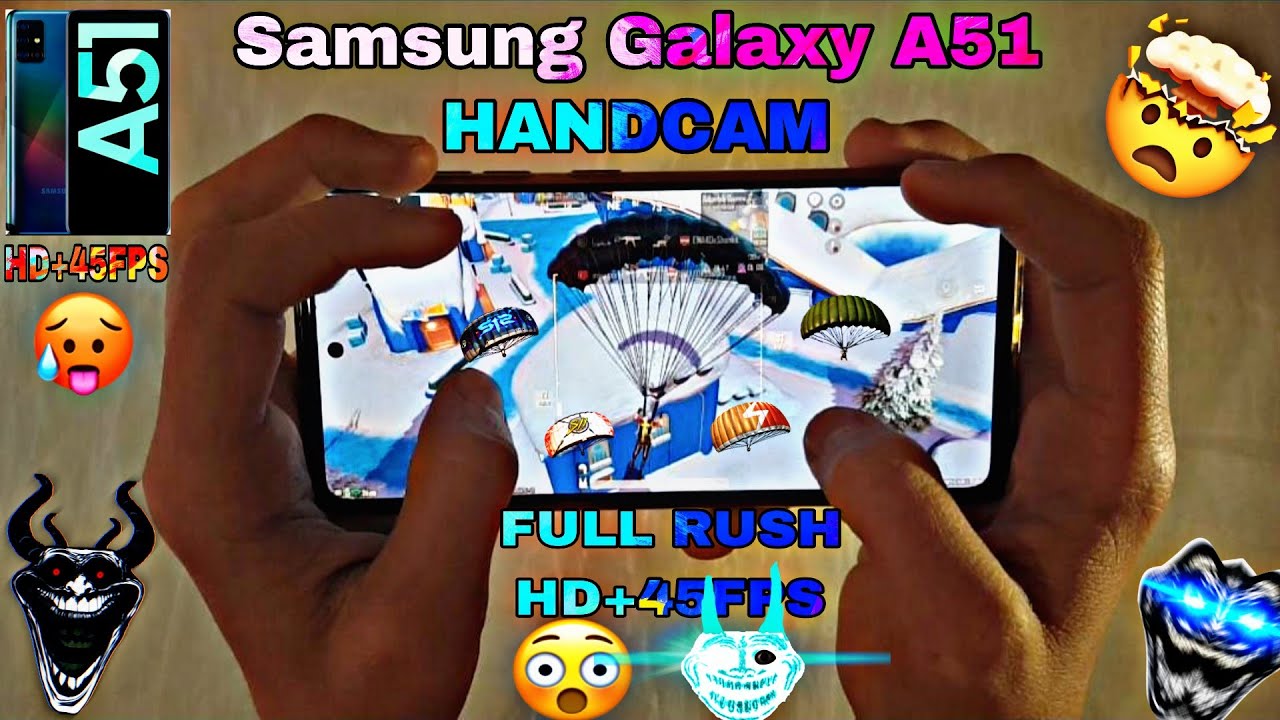 Samsung galaxy A51 HD+45FPS🥵🥶LIVIK 40KILL🤯😈HANDCAM 🖐👌😍(2026)PERFORMANCE 🎭 ♥ 