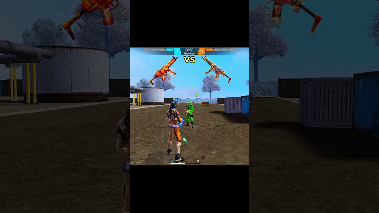 Fashioned MP5 vs Nutcracker MP5 😱 #shorts