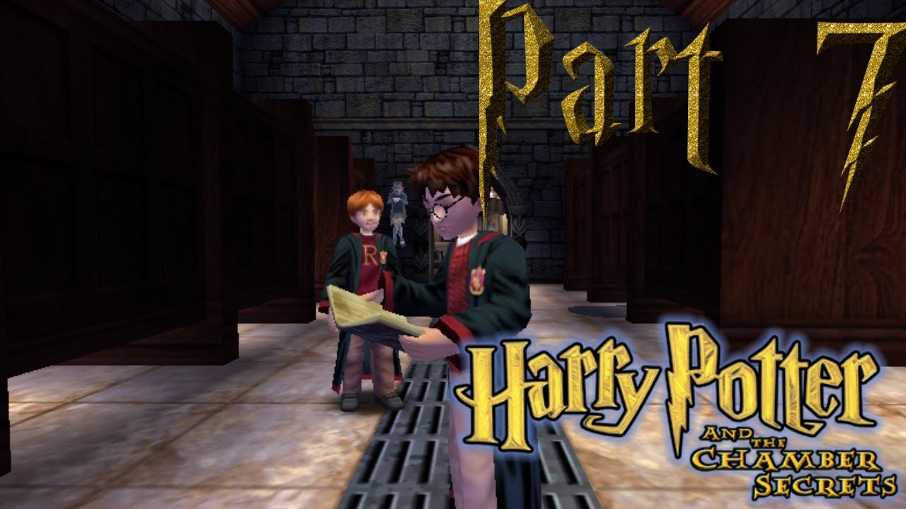 Harry Potter & the Chamber of Secrets part 7 The Spongify Challange