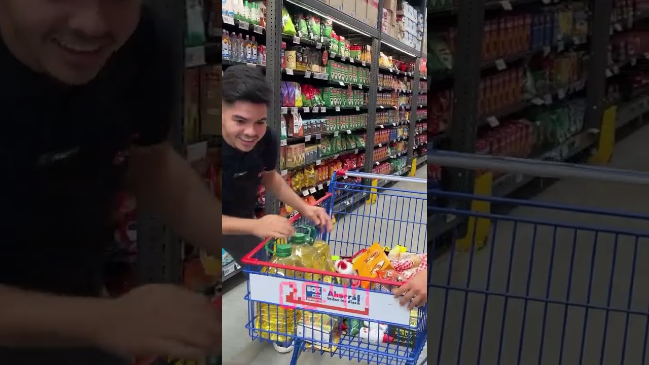 Salimos corriendo y llenamos su carrito 🛒🥹