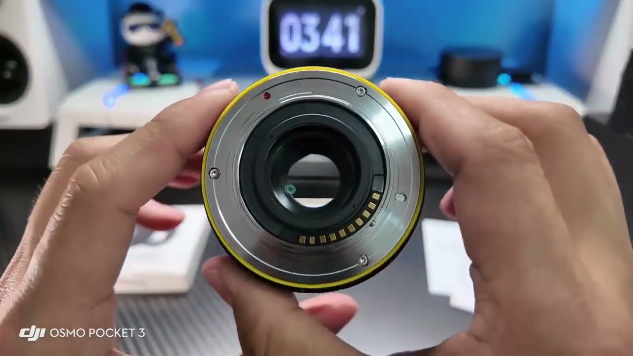 Unboxing ống kính SG image AF 25mm F/1.8 tại GIANG DUY ĐẠT 
