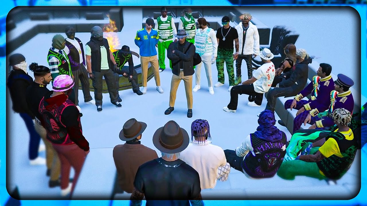 TAFELRUNDE GEGEN CALI 😤 • GTA RP • AbuGoku9999