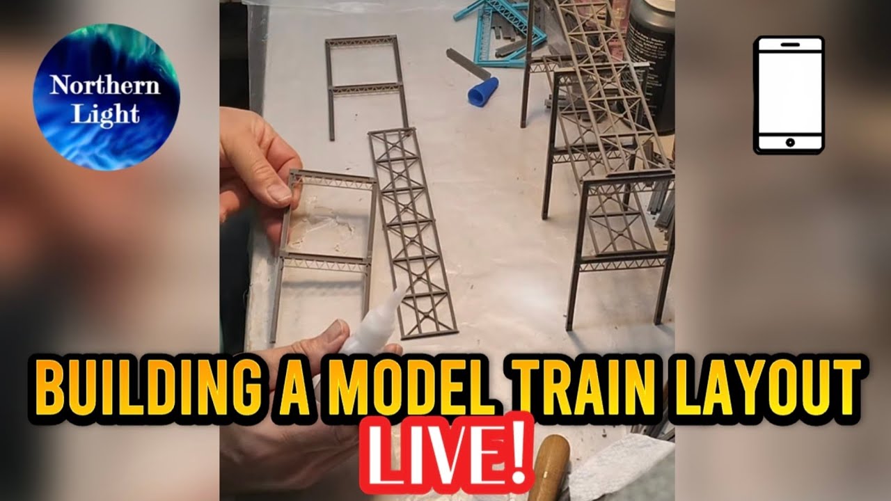 Model Train Layout Projects: The Big Bridge Build LIVE! | 2/27/2026