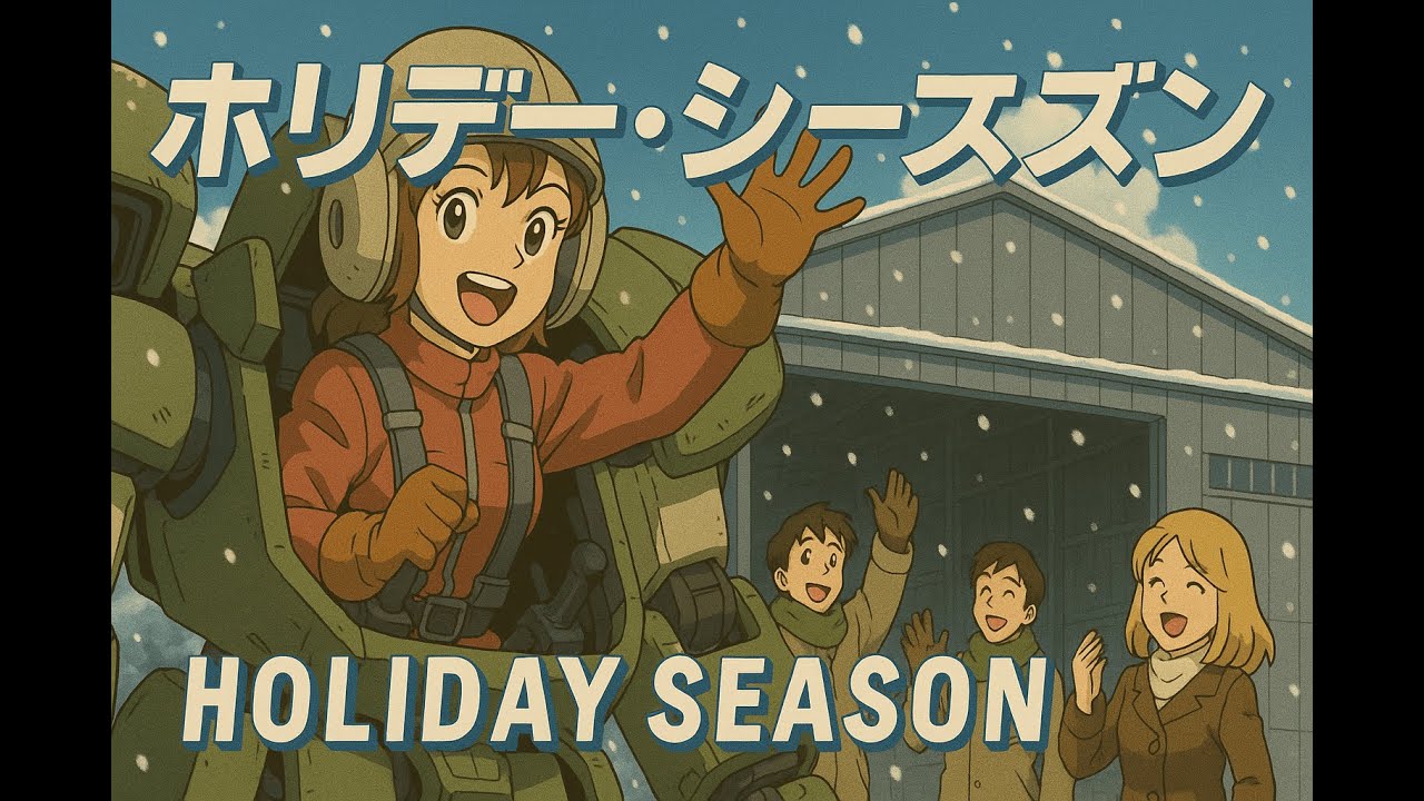 Japanese City Pop Holiday Night | Winter Nostalgia & Cozy Vibes