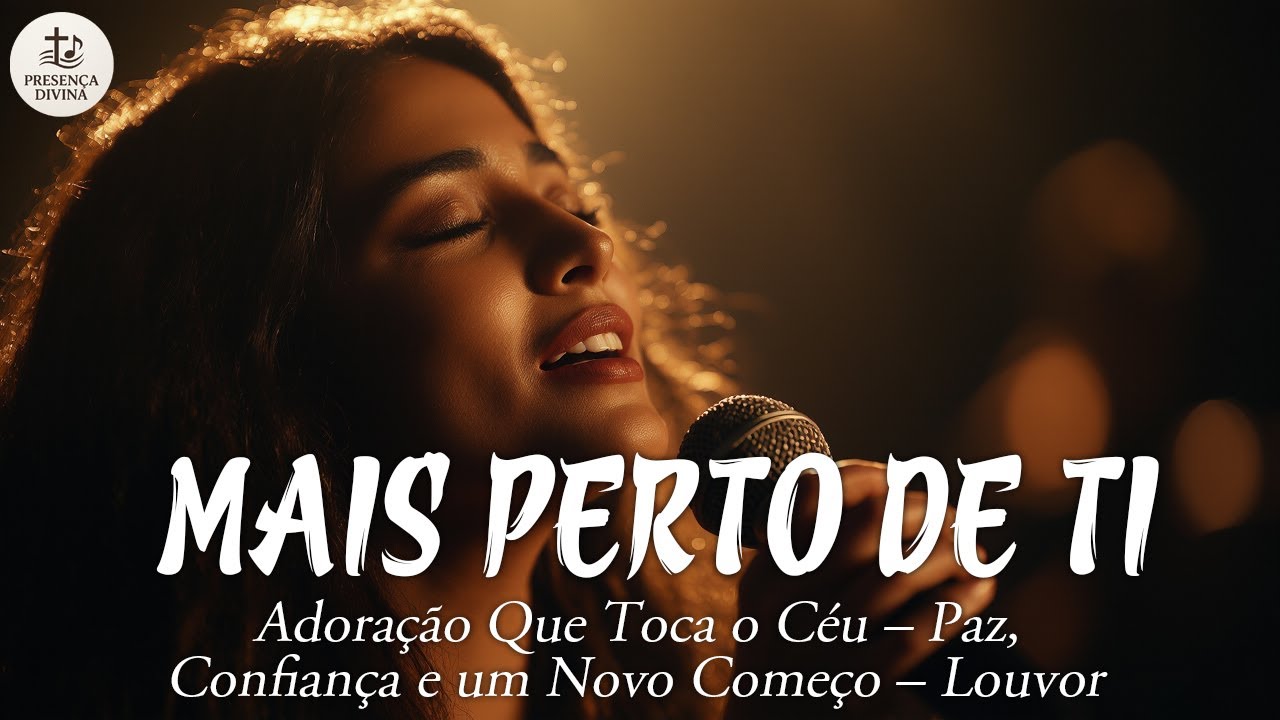 MAIS PERTO DE TI – Adoração Que Toca o Céu – Paz, Confiança e um Novo Começo – Louvor
