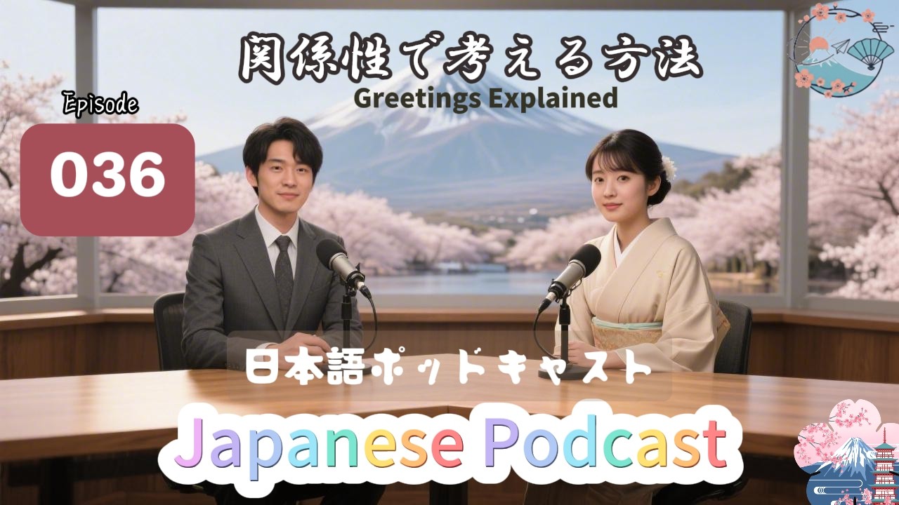 JLPT N2 | Formal vs Casual Japanese Greetings Explained | 関係性で考える方法 [EP036]