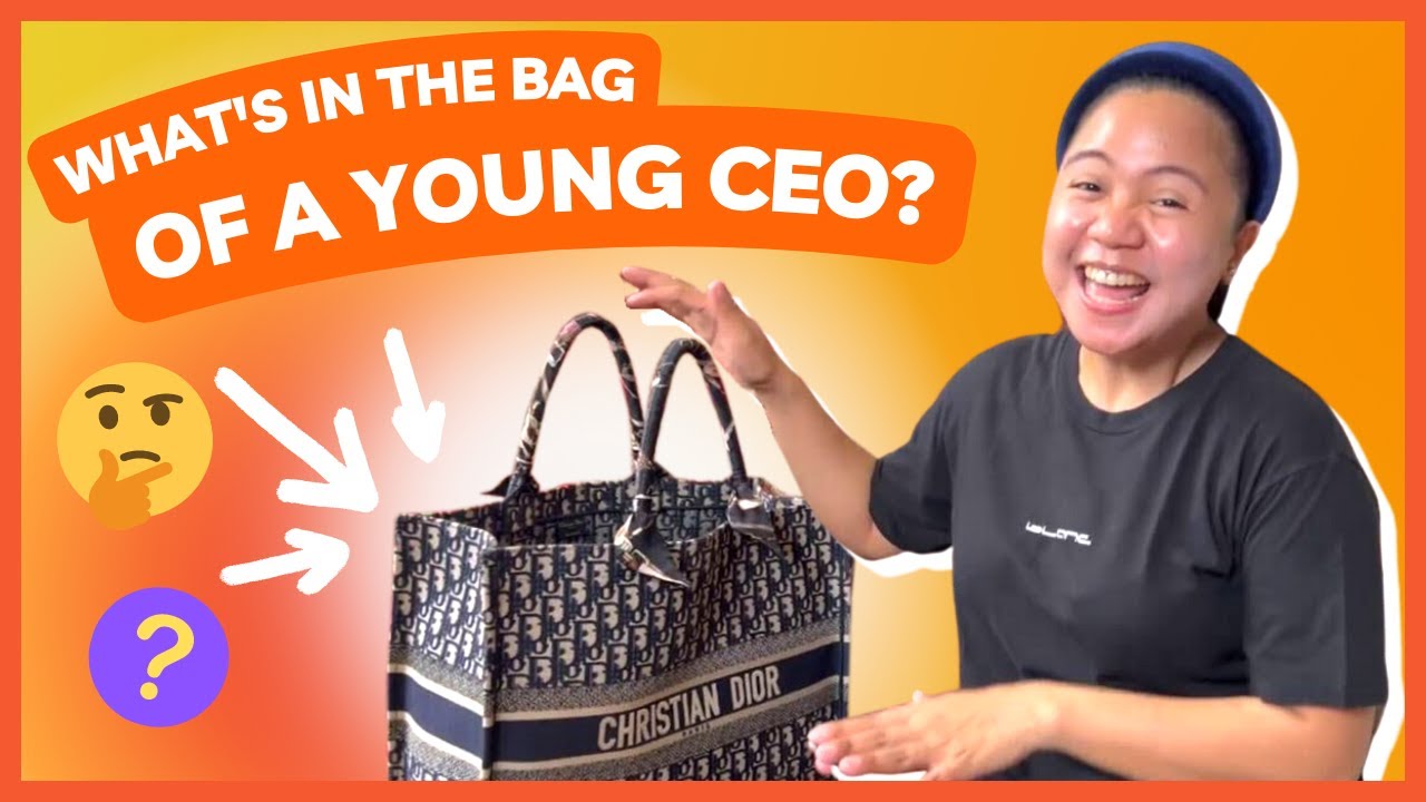 What's in the bag of a young CEO? Featuring Ace Gapuz | BlogaPlay