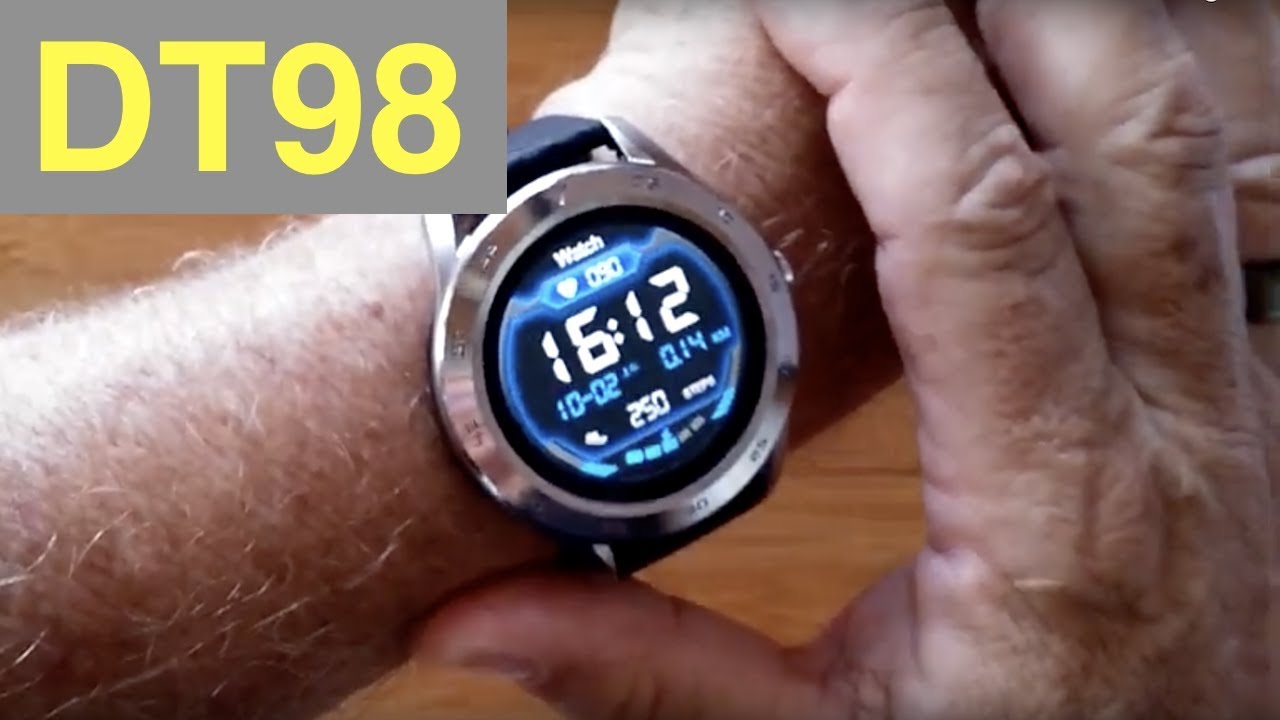 No.1 DT98 ECG+PPG IP68 Waterproof Sports/Business/Health Smartwatch: Unboxing and 1st Look