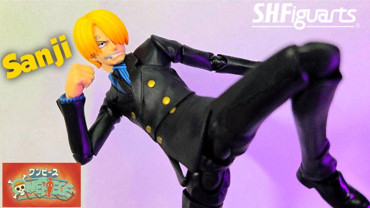 SHFiguarts Sanji - Romance Dawn ONE PIECE #bandai #unboxing #shf #anime #actionfigures #asmr #review