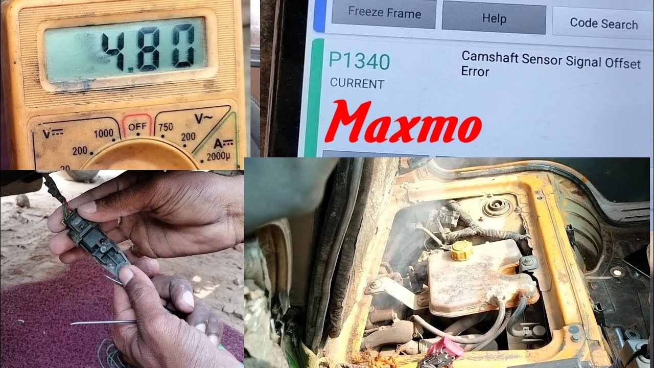Mahindra maxmo P0340#P0341 starting problem solve