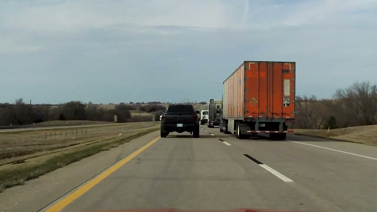 Interstate 35 - Oklahoma (Exits 5 to 15) northbound