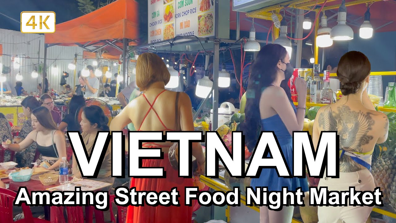Da Nang Vietnam Street Food  🇻🇳 Amazing Vietnamese Street Food - Night Market Tour