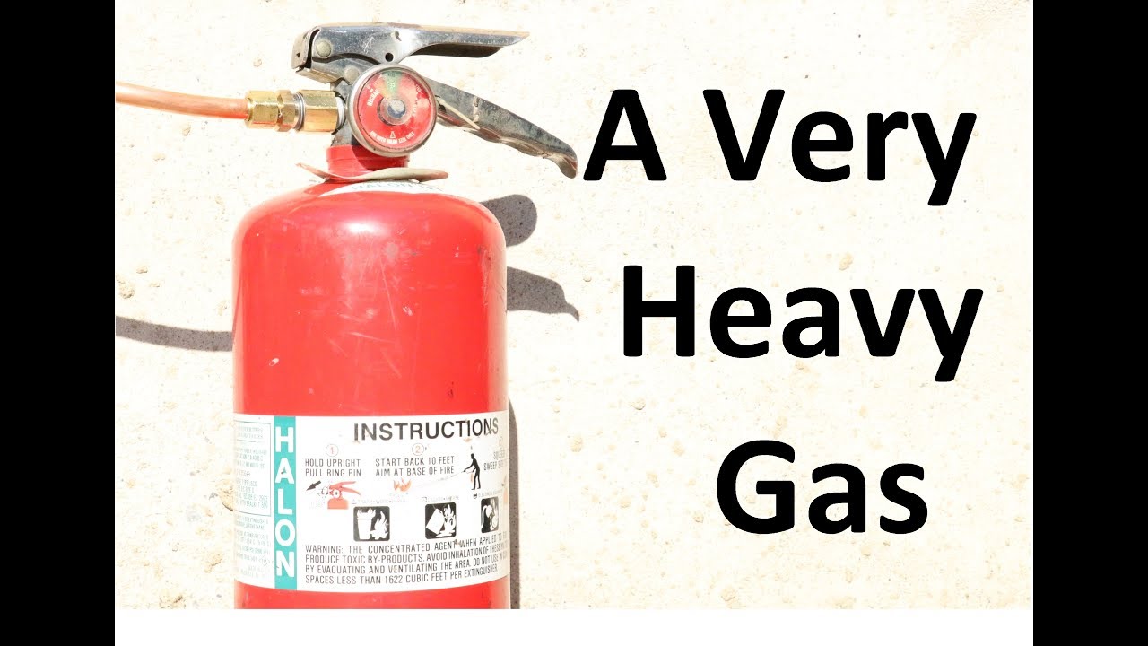 Extracting Halon From Fire Extinguisher