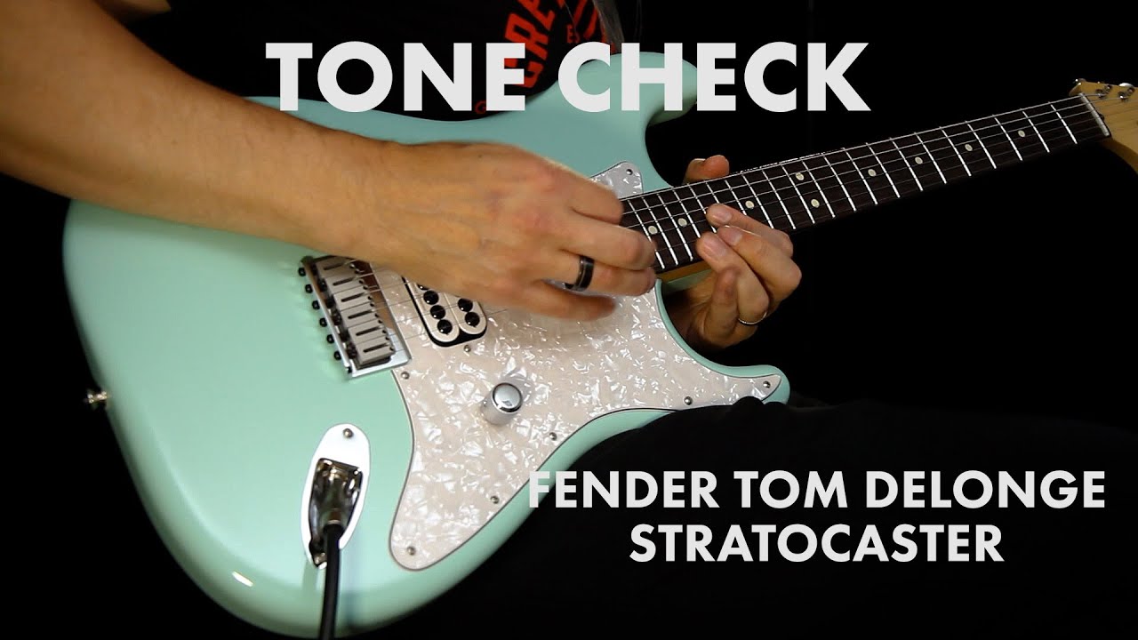TONE CHECK: 2023 Fender Tom Delonge Stratocaster Demo | Cream City Music