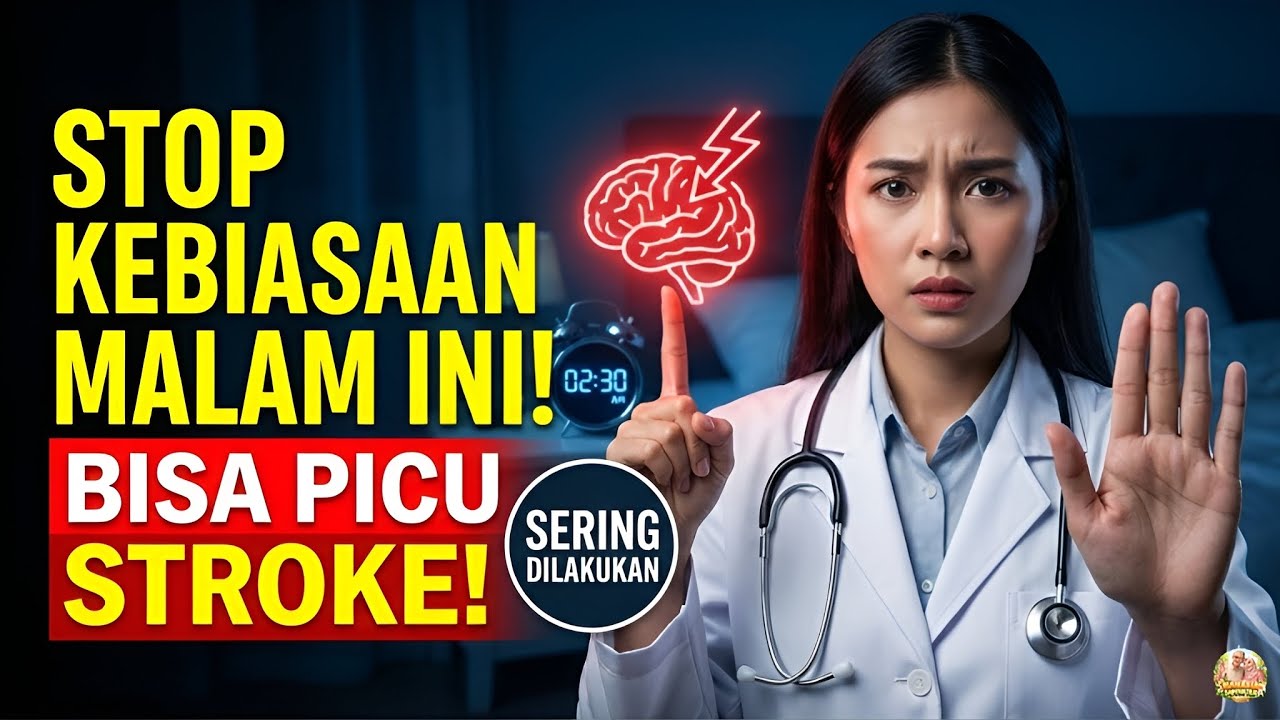Sering Dilakukan Tiap Malam! Kebiasaan Sepele Ini Ternyata Bisa Picu Stroke