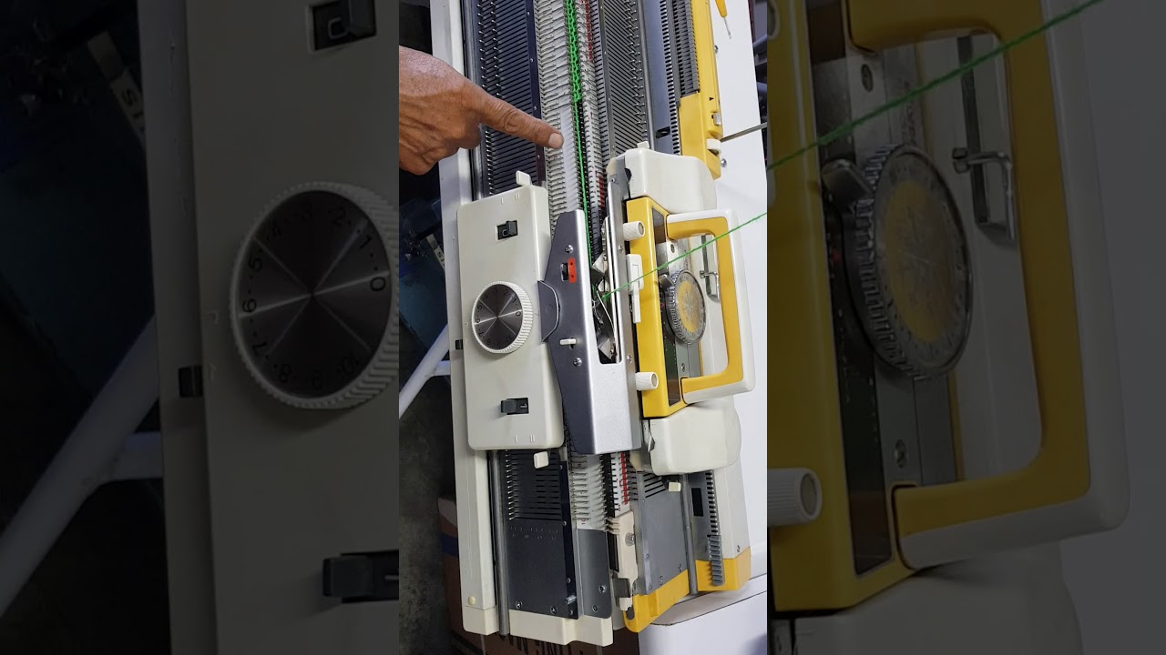 Empezar a tejer maquina silver