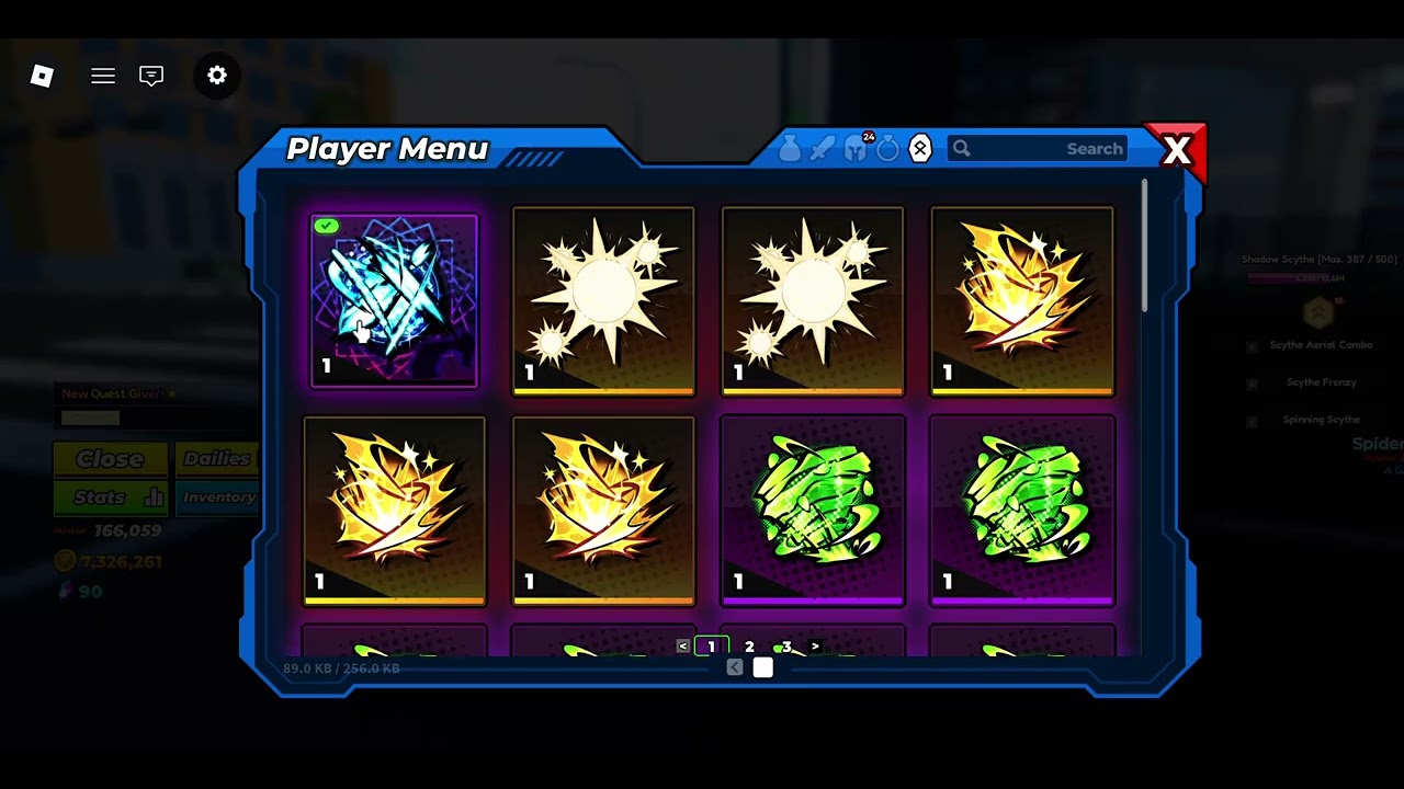 Showcasing Shadow Scythe & Divine Blade in solo hunters
