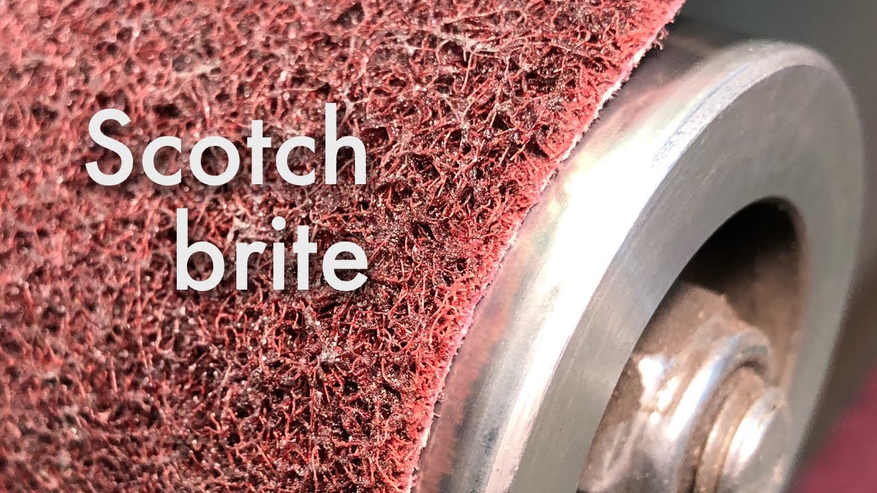 Scotch Brite Satinierband