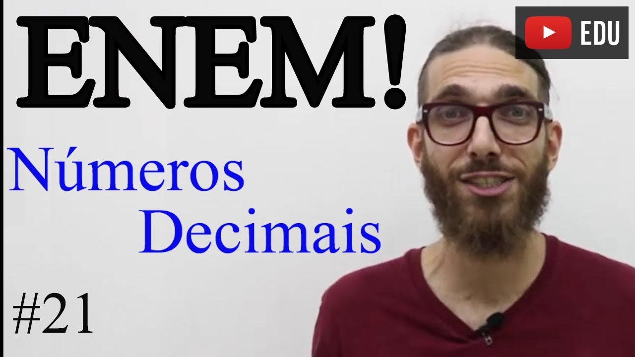 Interpretação: comparação de números decimais | ENEM #21| Professor Rafa Jesus