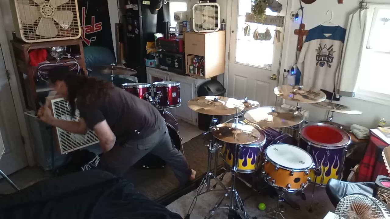 Playing Two Drum Sets! 