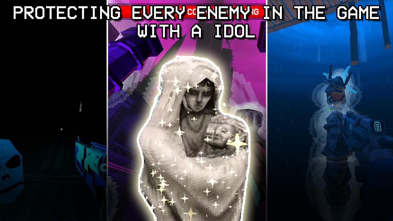 Searching for the enemies Idol can't protect in Ultrakill