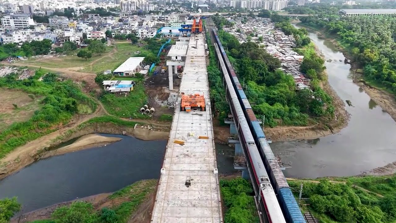 Bullet Train MAHSR-C5 Project Vadodara Gujrat Progress Update Sep-Oct 2025