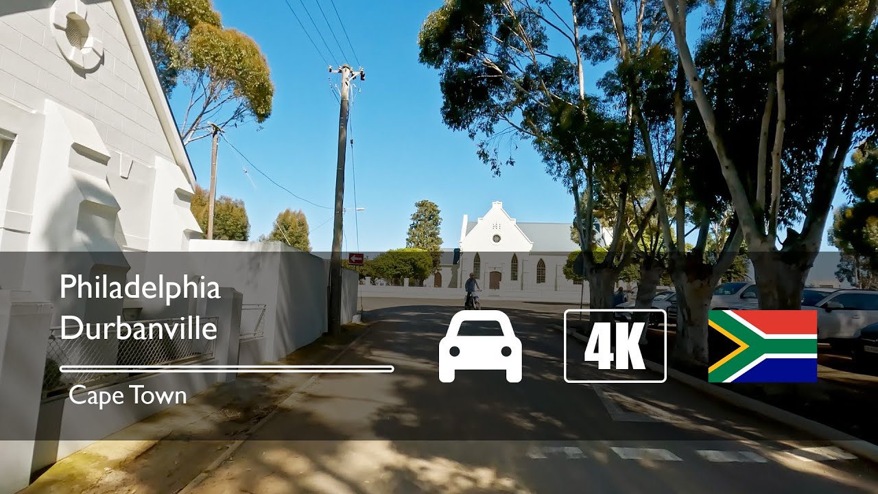 South Africa, Cape Town - Drive from Philadelphia to Durbanville - Nonstop Driving | ASMR | 4K