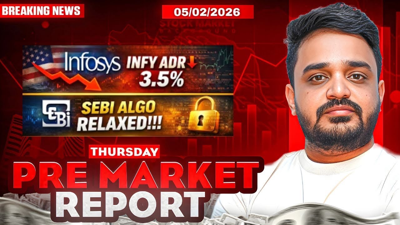 Pre Market Report and Analysis | Nifty & Sensex Pre Market Analysis | 5 Feburary Pre Market Report