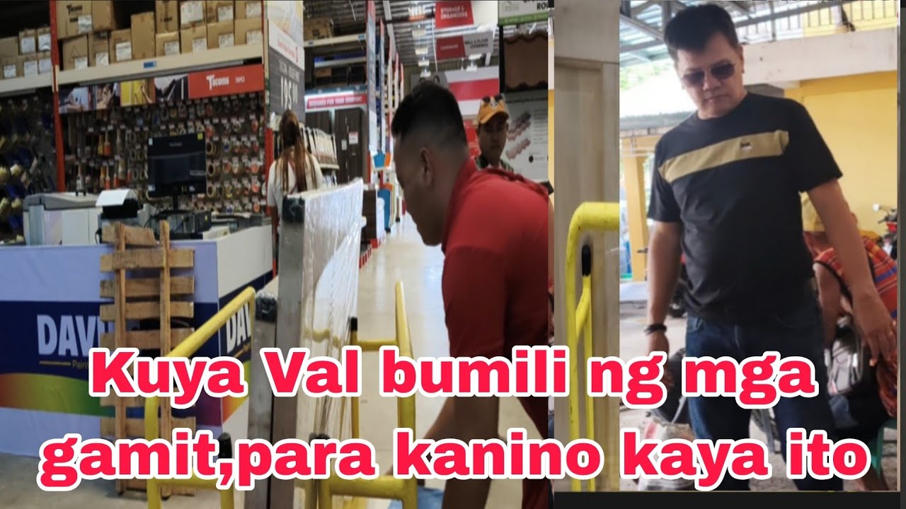 PARA KANINO ANG MGA BINILING GAMIT NI KUYA VAL?
