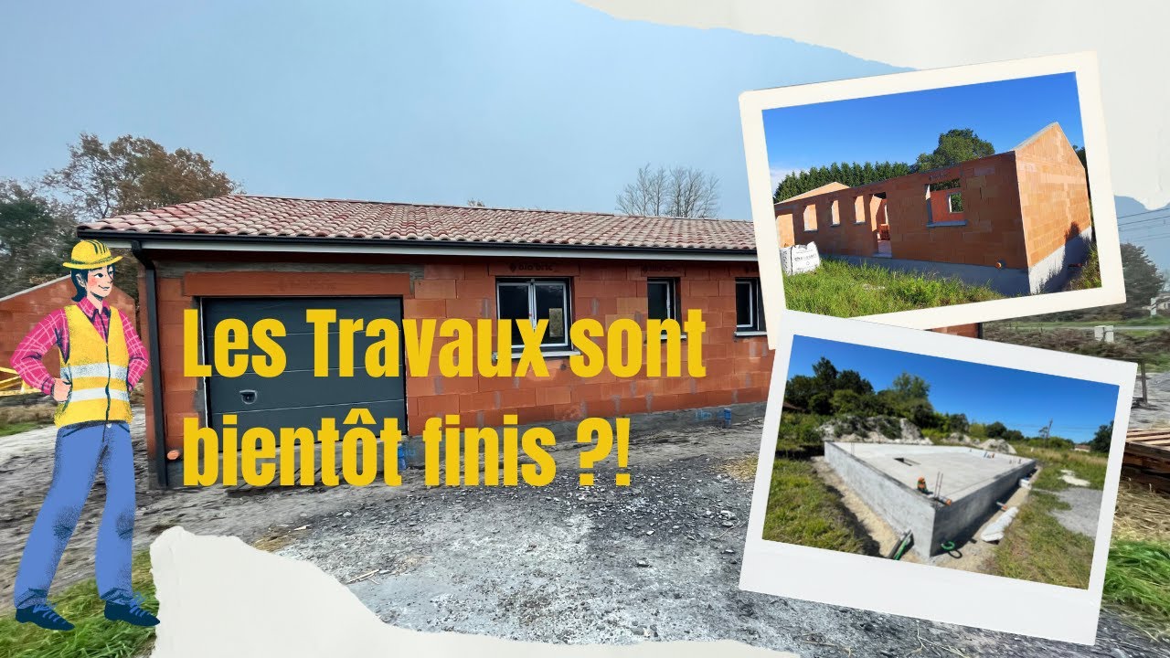 Je construis ma maison ! #ep4 Les travaux sont bientôt finis ?!