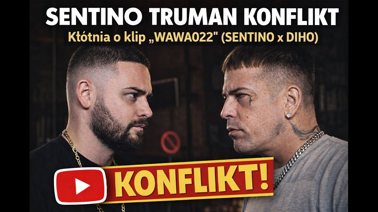SENTINO TRUMAN KONFLIKT – Kłótnia o klip “WAWA022” (SENTINO x DIHO)
