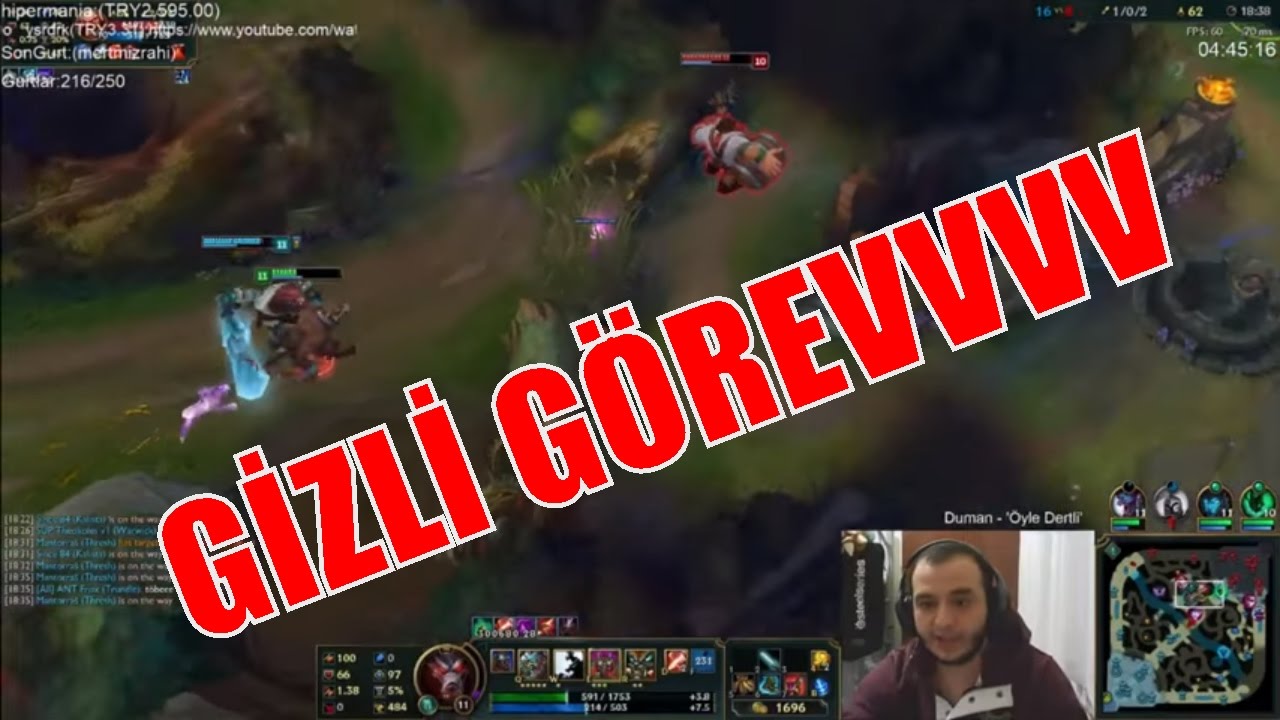 GİZLİ G&Ouml;REEEVVV....  |  KOMİK ANLAR #1