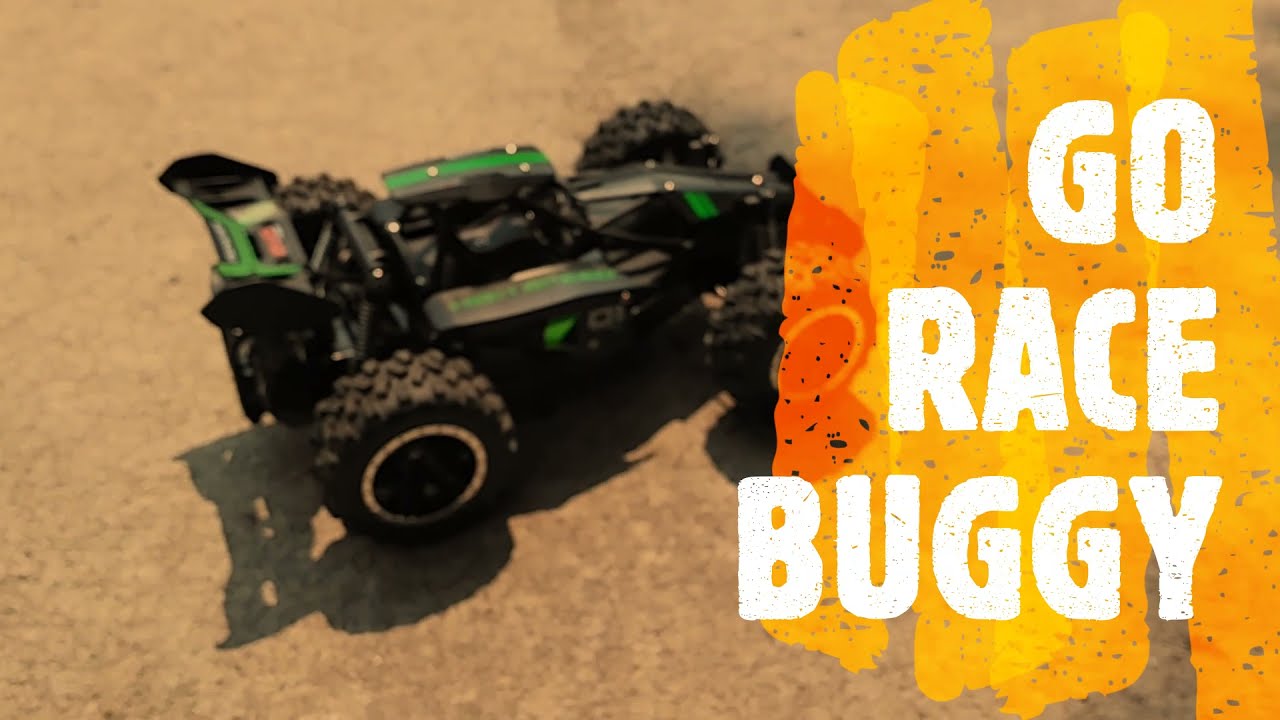 READY GO RACE RC 1/18 RACING BUGGY PART 2 OUTDOOR TEST CHEAP RC ALL-TERRAIN / NEW SAFETY CONE TEST