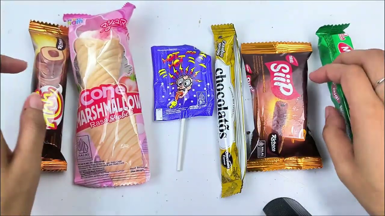 ASMR: Unboxing Delicious & Unique Lollipop Treats - Chocolate & Candy | Satisfying Lollipops Sounds