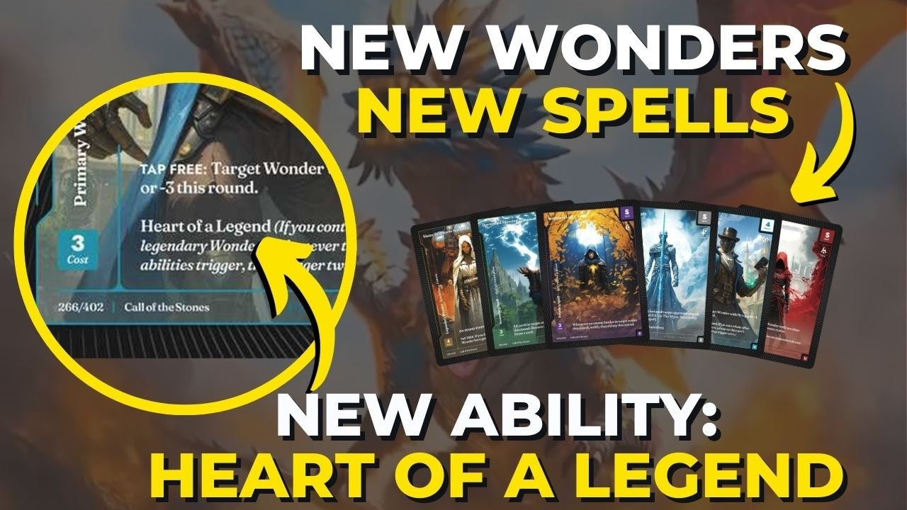 Call of The Stones Spoiler Season STARTS HERE | Wonders of The First Set 2 Spoilers