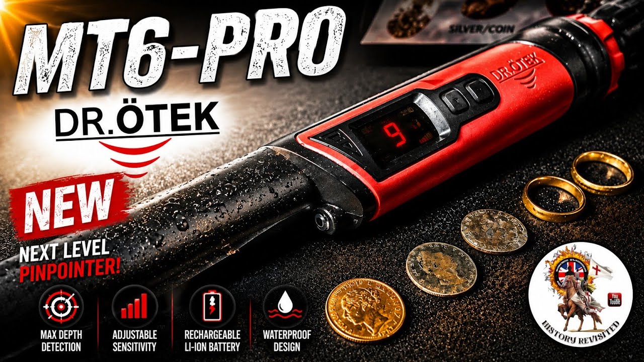 DR OTEK MT6-PRO | Скоро в продаже | Новый пинпоинтер за 50 фунтов стерлингов | Распаковка и тести...