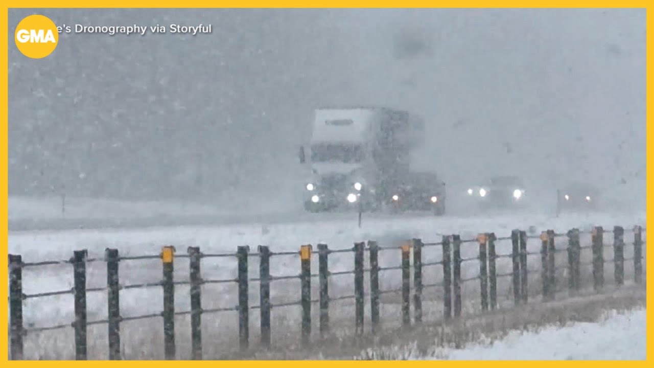 Powerful winter storm slams I-95 corridor and Midwest